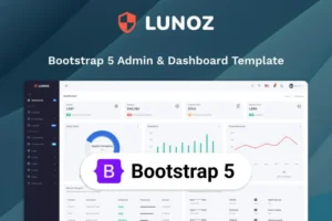 Mua Lunoz - Admin & Dashboard Template giá rẻ