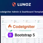 Lunoz – CodeIgniter Admin & Dashboard Template