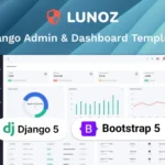 Lunoz – Django 5 Admin & Dashboard Template