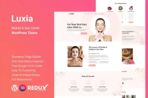 Mua Luxia - Beauty & Spa Center WordPress Theme giá rẻ