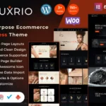 Luxrio – eCommerce Jewellery WordPress Theme