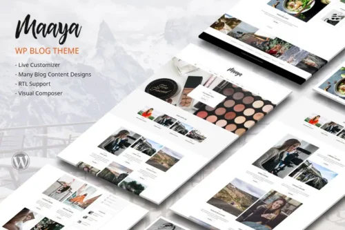Mua Maaya Blog - Travel Blog, Personal Blog giá rẻ