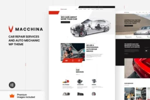 Mua Macchina - Auto Car Repair WordPress Theme giá rẻ