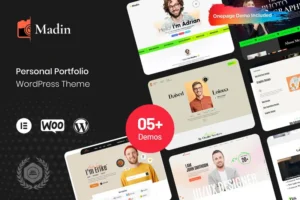 Mua Madin - Personal Portfolio WordPress Theme giá rẻ