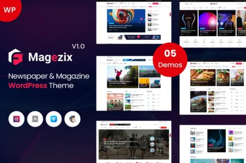 Mua Magezix - Newspaper & Magazine WordPress Theme giá rẻ