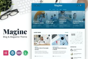 Mua Magine - Business Blog WordPress Theme giá rẻ