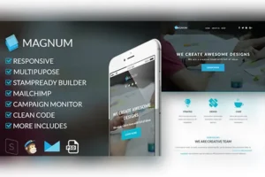Mua Magnum-Responsive Email Template giá rẻ