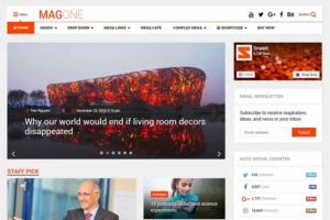 Mua MagOne -­ Responsive Magazine & News WordPress The giá rẻ