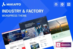 Mua Makaffo | Industry & Factory WordPress Theme giá rẻ
