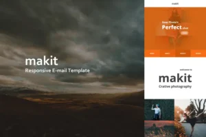 Mua makit Mail - Responsive E-mail Template giá rẻ