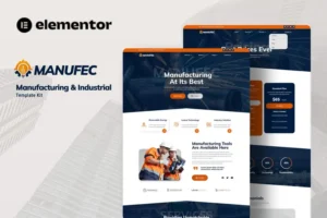 Mua Manufec - Manufacturing & Industrial Elementor Template Kit giá rẻ