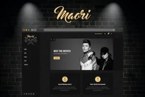 Mua Maori - Tattoo Studio WordPress Theme giá rẻ