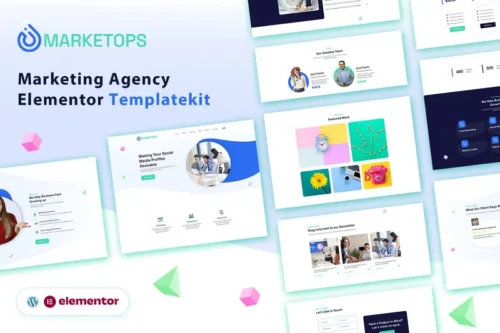 Mua MARKETOPS | Marketing Elementor Template Kit giá rẻ