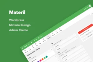 Mua Materil - WordPress Material Design Admin Theme giá rẻ