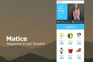 Mua Matice - Responsive E-mail Template giá rẻ
