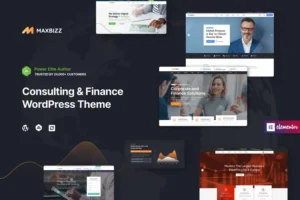 Mua Maxbizz - Consulting & Financial Elementor WP giá rẻ