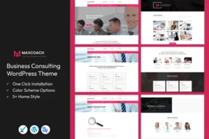 Mua Maxcoach - Business Consulting WordPress Theme giá rẻ