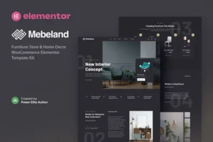 Mua Mebeland – Furniture Store Elementor Pro Template Kit giá rẻ