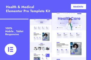 Mua MediAlfa - Health & Medical Elementor Pro Template Kit giá rẻ