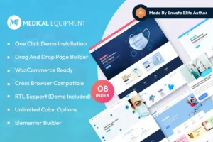 Mua Medical Equipment - eCommerce WordPress Theme giá rẻ