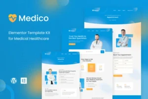 Mua Medico - Medical & Healthcare Elementor Template Kit giá rẻ