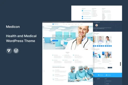 Mua Medicon - Health and Medical WordPress Theme giá rẻ