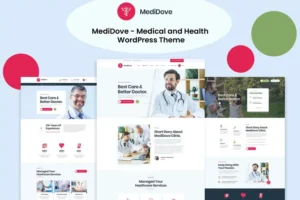 Mua MediDove - Medical and Health WordPress Theme giá rẻ