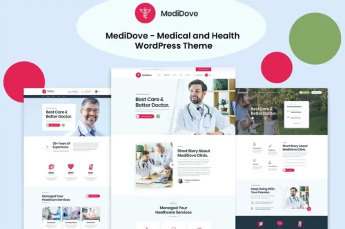 Mua MediDove - Medical and Health WordPress Theme giá rẻ