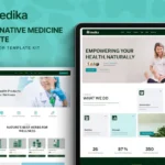 Medika – Alternative Medicine Website Elementor Template Kit