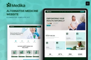 Mua Medika - Alternative Medicine Website Elementor Template Kit giá rẻ