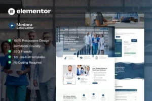 Mua Medora - Medical Clinic Services Elementor Template Kit giá rẻ
