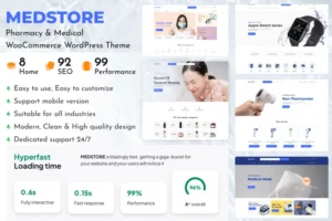Mua Medstore - Responsive WooCommerce WordPress Theme giá rẻ