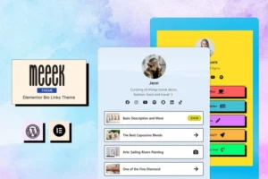 Mua Meeek - Bio Links Builder Theme giá rẻ