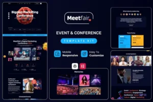 Mua Meetfair - Event & Conference Elementor Template Kit giá rẻ
