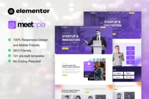 Mua Meetopia - Event & Conference Elementor Pro Template Kit giá rẻ