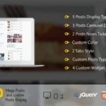 Mega Posts and Custom Posts Display WP Plugin