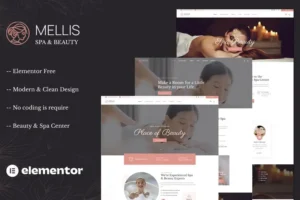 Mua Mellis - Beauty & Spa Elementor Template Kit giá rẻ