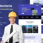 Mentarie – Solar Panel & Sustainable Energy Elementor Template Kit