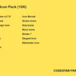 Mentor Icon Pack for Codestar Framework