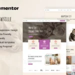 MeowVille – Animal Shelter & Cat Breeder Elementor Template Kit