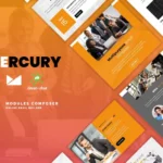Mercury – Responsive Email Template for Startups