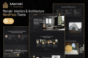 Mua Merraki | Interiors & Architecture WordPress Theme giá rẻ