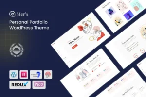 Mua Mer's - Personal Portfolio WordPress Theme giá rẻ