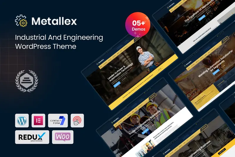 Mua Metallex - Industrial And Engineering WordPress giá rẻ