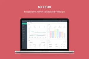 Mua Meteor - Responsive Admin Dashboard Template giá rẻ