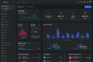 Mua Metoxi - Laravel 11+ Bootstrap 5 Admin Template giá rẻ