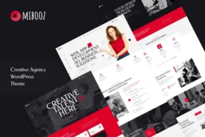 Mua Mibooz - Creative Agency WordPress Theme giá rẻ