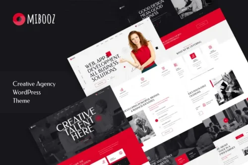 Mua Mibooz - Creative Agency WordPress Theme giá rẻ