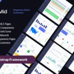 Mid – Creative Dashboard Template