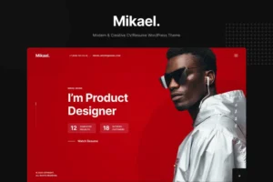 Mua Mikael - Modern & Creative CV/Resume WP Theme giá rẻ